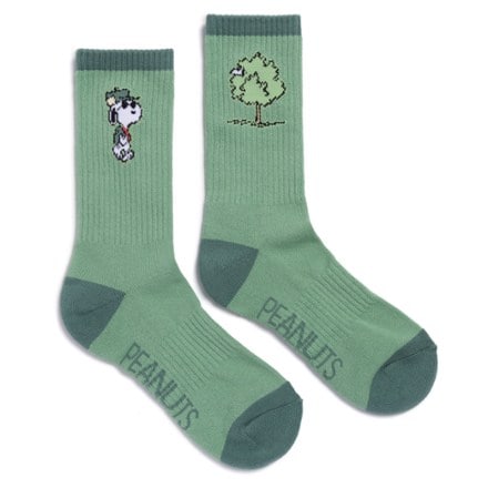 Parks Project Peanuts x Parks Project Trail Crew Socks - 2 Pairs Side one