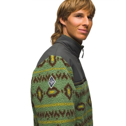 Veste Polaire Sherpa Homme PrAna Hurricane FZ, Taille XL, Turquoise, Neuve Avec étiquettes
