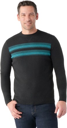 Smartwool Sparwood Stripe Crew Sweater - Men's 1
