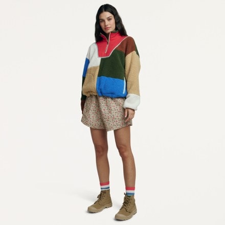 THE GREAT. OUTDOORS Plush Colorblock Sierra Pullover - Women's 3