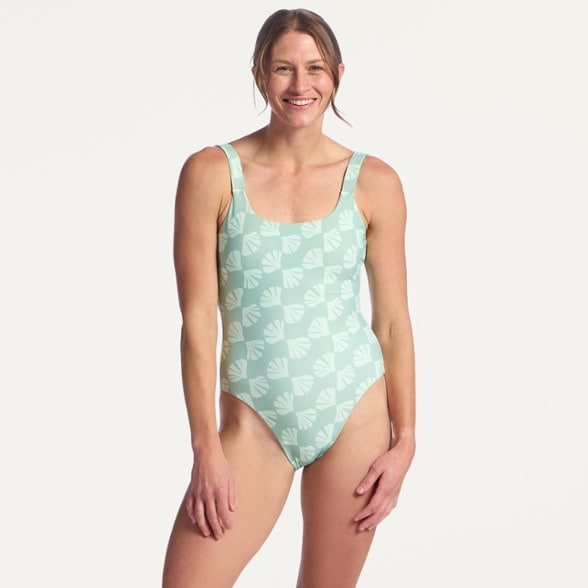 On Body Image of color Sea Scallop Print