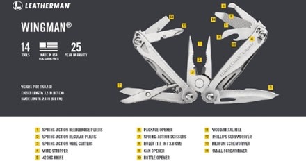 Leatherman Wingman Multi-Tool 3