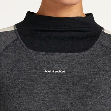 Icebreaker Merino 200 Oasis+ Long-Sleeve High Neck Base Layer Top - Women's 4