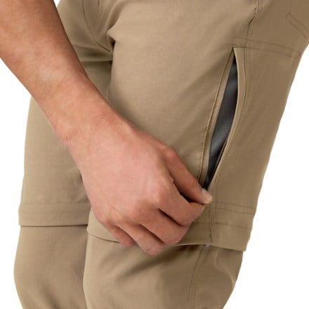 Free Country DWR Nylon Stretch Convertible Pants - Men's 4
