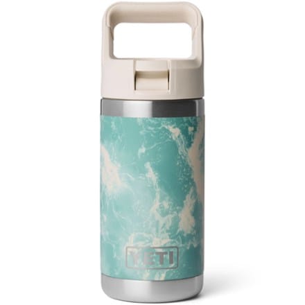 YETI Rambler Jr. Vacuum Water Bottle with Straw Cap - 12 fl. oz. 0