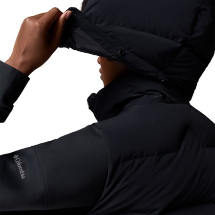 Columbia Amaze Puff Mid Hooded Down Vest - Women's 7