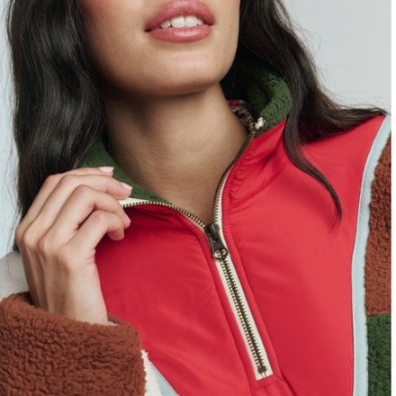 THE GREAT. OUTDOORS Plush Colorblock Sierra Pullover - Women's 4