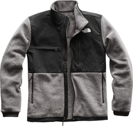 grey north face fleece