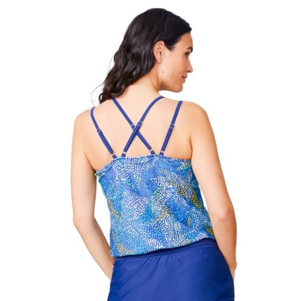 Free Country Double-Strap Cutout Swimsuit Top - Women's Bottoms not included