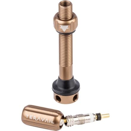 Teravail Alloy Tubeless Valves - Pair 0