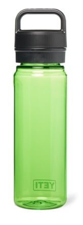 YETI Yonder Water Bottle with Yonder Chug Cap - 25 fl. oz. Back view (Canopy Green)