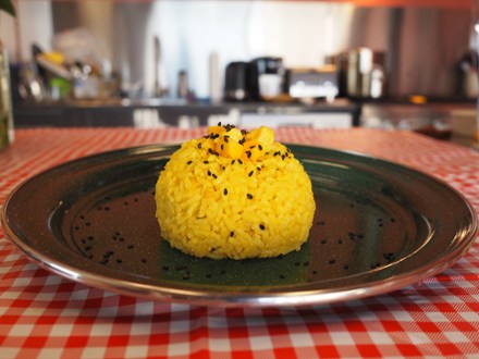 Backpacker's Pantry Mango Sticky Rice - 2 Servings In use