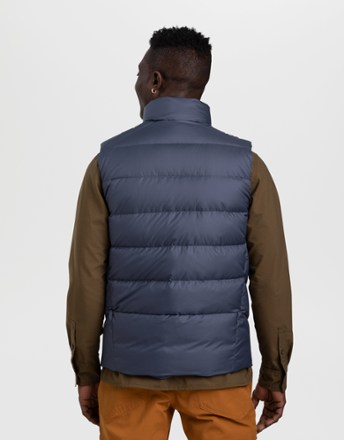 down packable vest