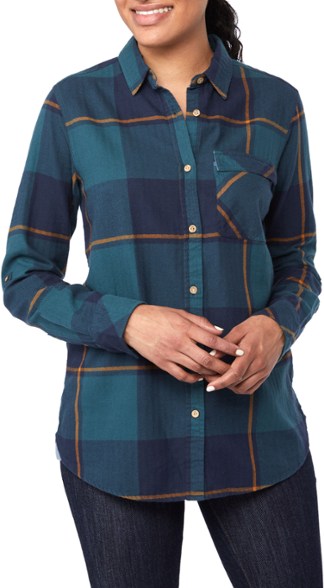 On Body Image of color Blue Mirage Plaid