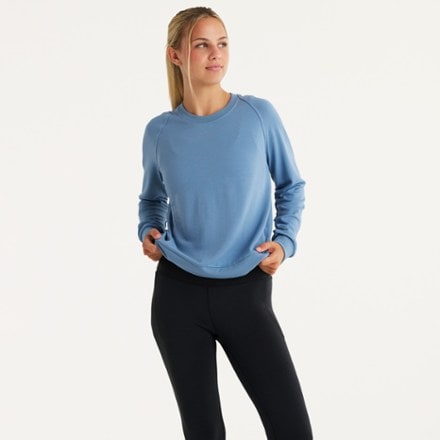 Free Fly Lightweight Fleece Crew Shirt - Women's 1