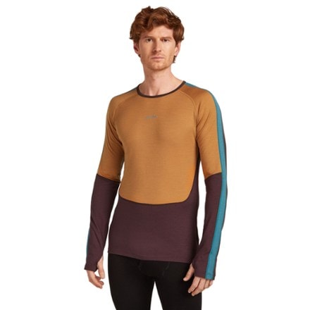 Icebreaker Merino 200 Oasis Long-Sleeve Crewe Base Layer Top - Men's 2