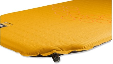REI Co-op Lite-Core 1.5 Self-Inflating Pad side view (Monarch Orange)