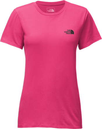 the north face pink t shirt