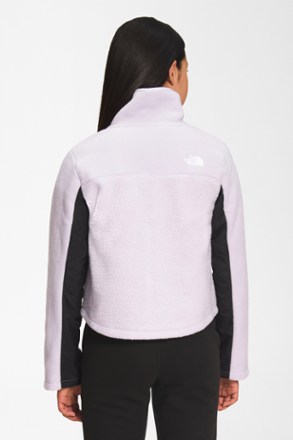 The North Face Fleece Mashup Jacket - Girls' - Lavender Fog 1