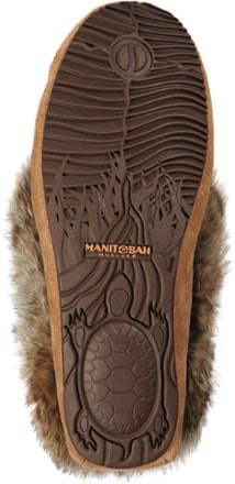 Manitobah Faux Fur Street Suede Moccasins - Women's 4