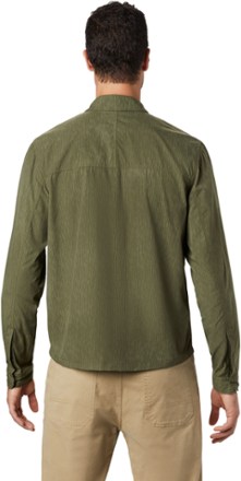 Mountain Hardwear Echo Lake Long-Sleeve Shirt - Dark Army Print - Men's 1