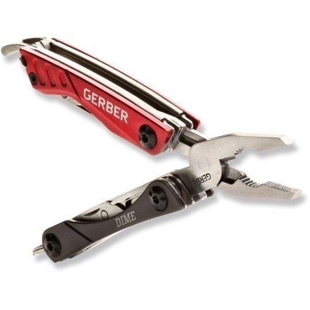Gerber Dime Keychain Multi-tool Pliers (Red)