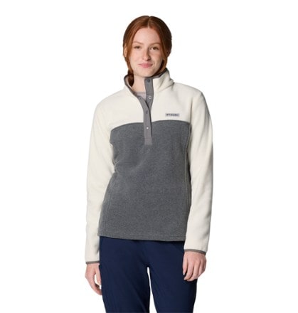 On Body Image of color City Grey Heather/Chalk