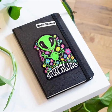 Apply Stickers Alien Earthling Sticker 1