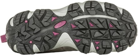 Oboz Firebrand II Low Waterproof Hiking Shoes - Women's Bottom view (Lilac)
