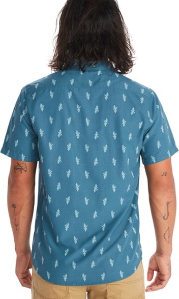 On Body Image of color Dusty Teal Leaf