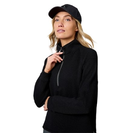 Free Country Ripple Knit Half-Zip Top - Women's 2