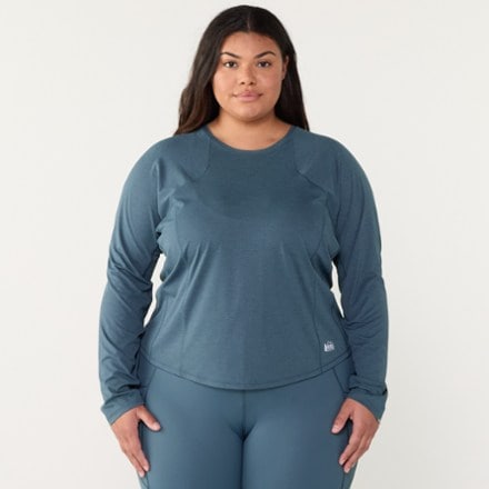 REI Co-op Swiftland High-Low-Hem Long-Sleeve Running T-Shirt - Women's 2