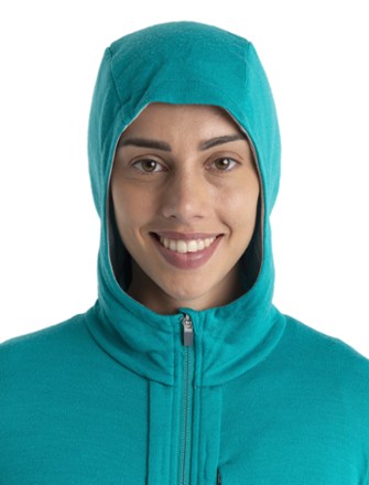 Icebreaker Quantum III Long-Sleeve Zip Hoodie - Women's 5
