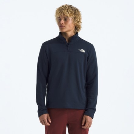 The North Face Cedar Trail Grid Fleece Quarter-Zip Pullover - Men's 1