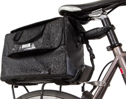 Two Wheel Gear Dayliner Handlebar and Trunk Box Bag - Black Recycled 10
