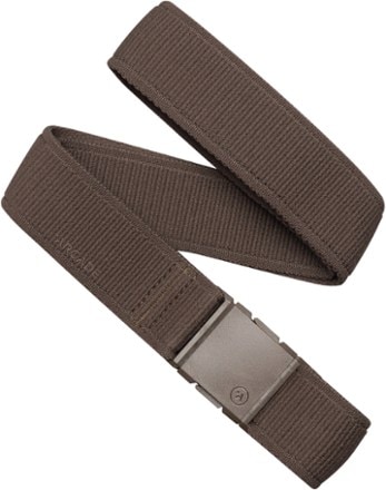  Buckle-Down Seatbelt Belt - Checker White/Gold/Brown