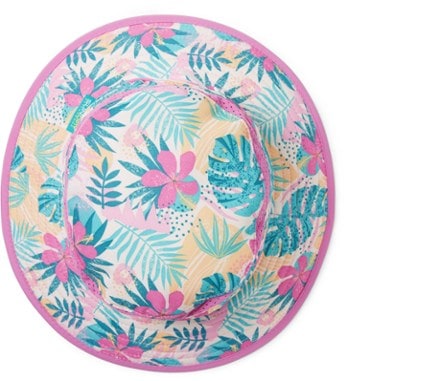 Sunday Afternoons Fun Bucket Hat - Toddlers'/Kids' Overhead (Pink Tropical)
