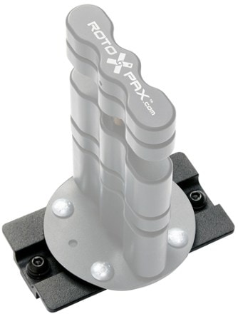 Yakima RotopaX Mounting Kit Top view (Black)
