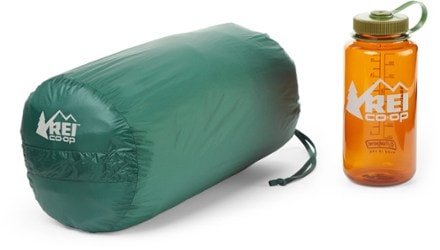 REI Co-op Zephyr 25 Sleeping Bag Stuff sack (32oz bottle not included)