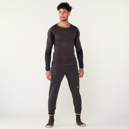 Smartwool Intraknit Thermal Merino Colorblock Crew Base Layer Top - Men's 3