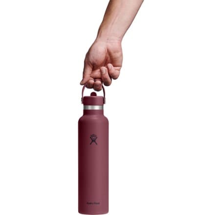 Hydro Flask Standard-Mouth Vacuum Water Bottle with Flex Straw Cap - 24 fl. oz. 2