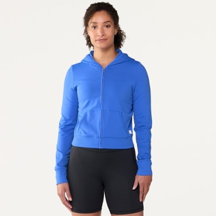 Vuori Halo Mini Full-Zip Hoodie - Women's 1