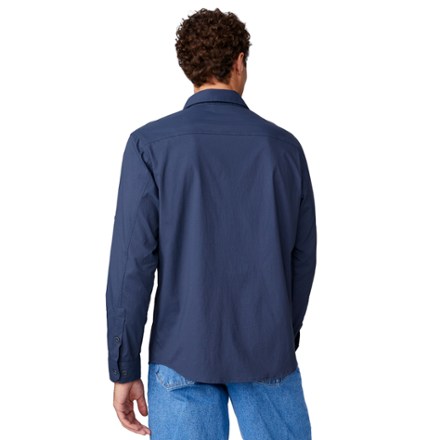 Chemise De Randonnée REI Homme Taille 2XL - Nylon Beige Manches Longues - NEUF Sans étiquettes