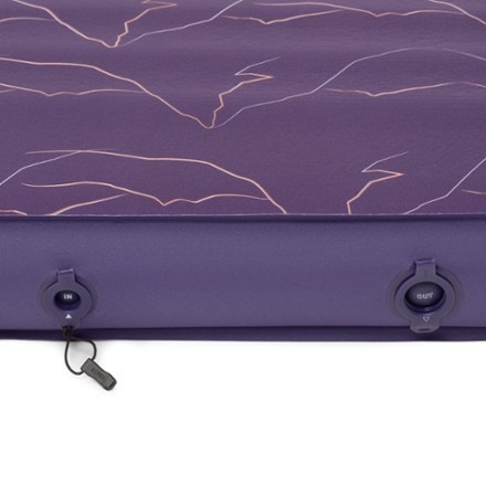 Exped MegaMat Print Sleeping Pad - Long X-Wide Air valve