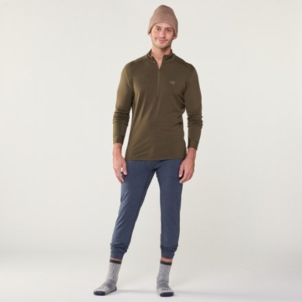 Arc'teryx Rho Merino Wool Zip-Neck Base Layer Top - Men's 2