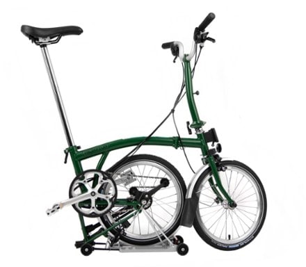 Brompton C Line Explore Folding Bike with Rack - Mid 3