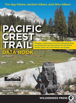 Wilderness Press Pacific Crest Trail Data Book - 6th Edition 0