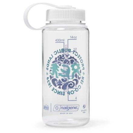 REI Co-op Nalgene Sustain Public Lands Wide-Mouth Water Bottle - 16 fl. oz. 1