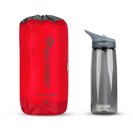 Sea to Summit Comfort Plus Insulated Sleeping Pad Water bottle not included