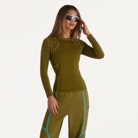 SENIQ Everform Merino Wool All-Season Long-Sleeve Base Layer Shirt - Women's 6